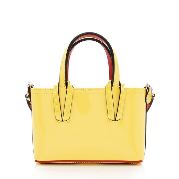 Christian Louboutin Patent Leather Cabata Nano Tote - Picture 3 of 14